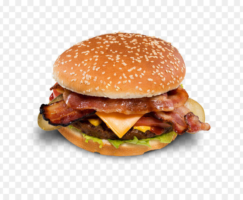 Bacon Cheese Burger (M)
